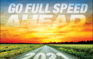 2021 full speed ahead banner