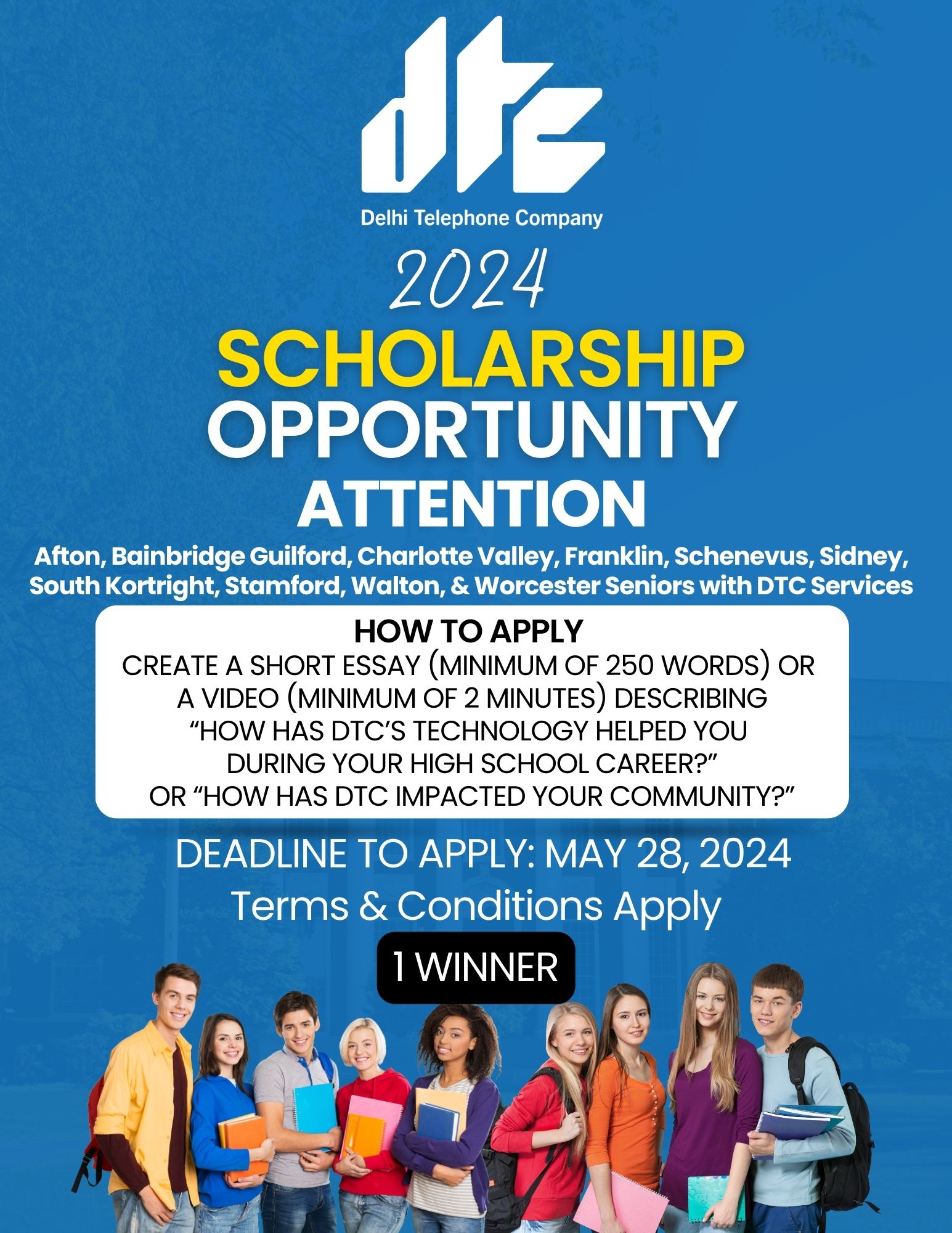 2024 Scholarship Opportunity Flyer 2024 Scholarship