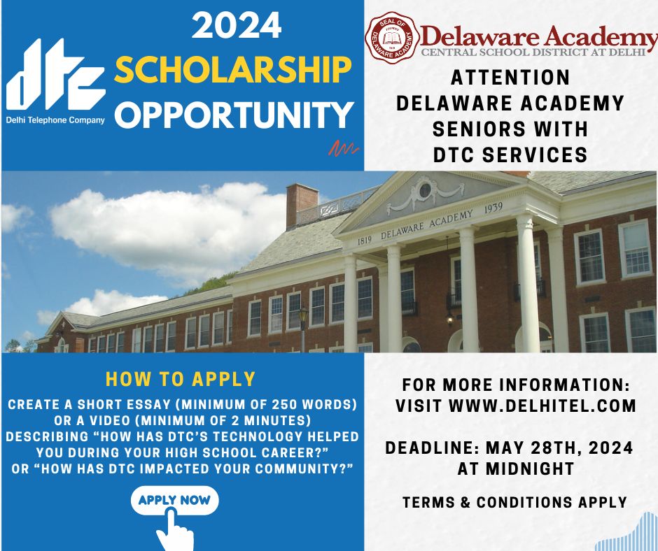 DA 2024 Scholarship Opportunity Delaware Academy Scholarship
