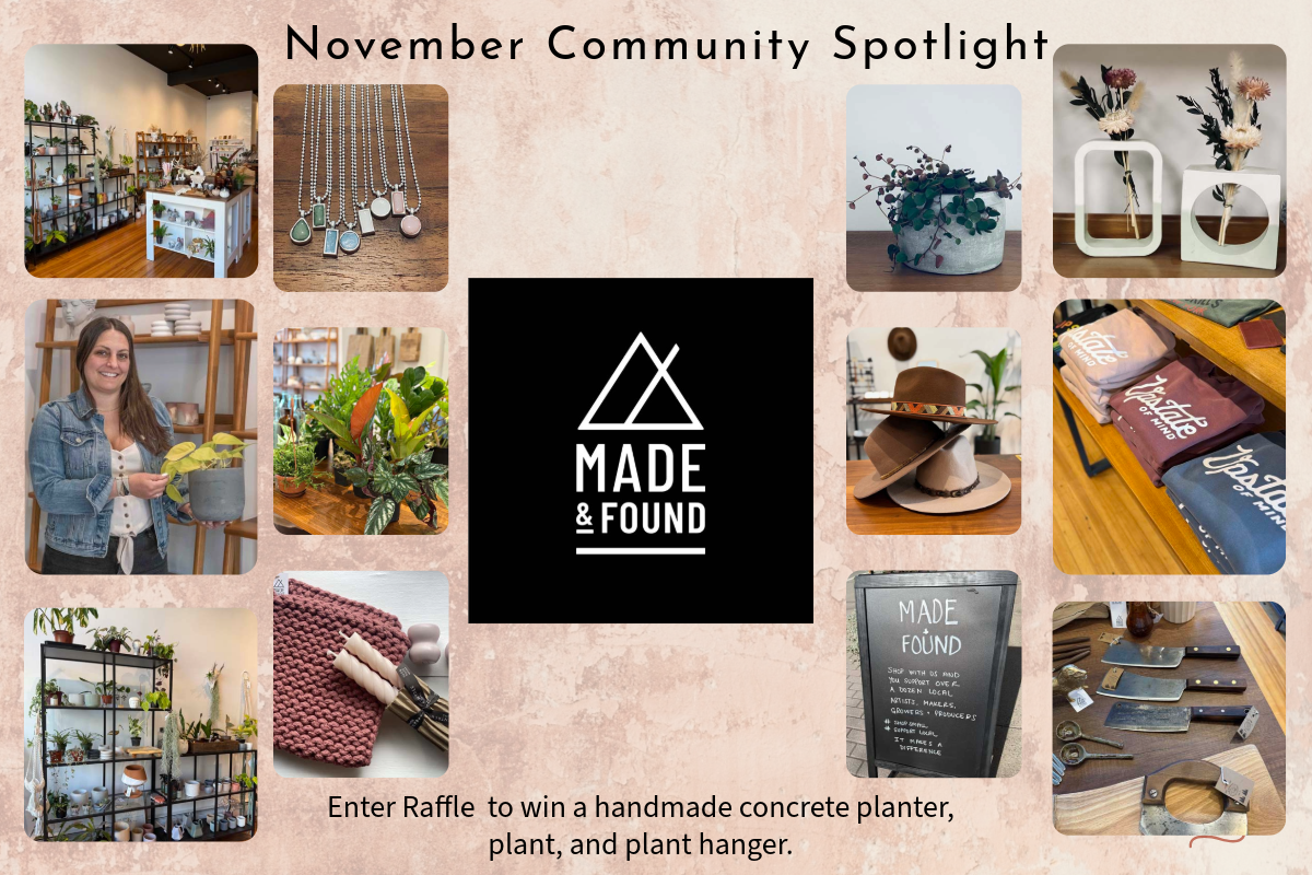 Made & Found November Community Spotlight